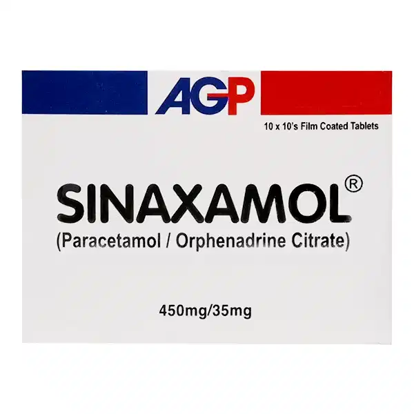 Sinaxamol Tablets 450 Mg/35 Mg